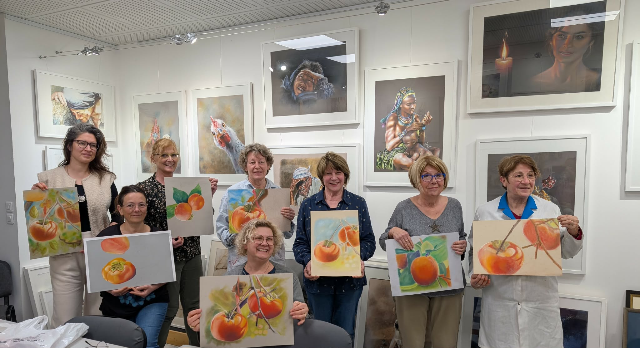 atelier de pastel sec Annecy