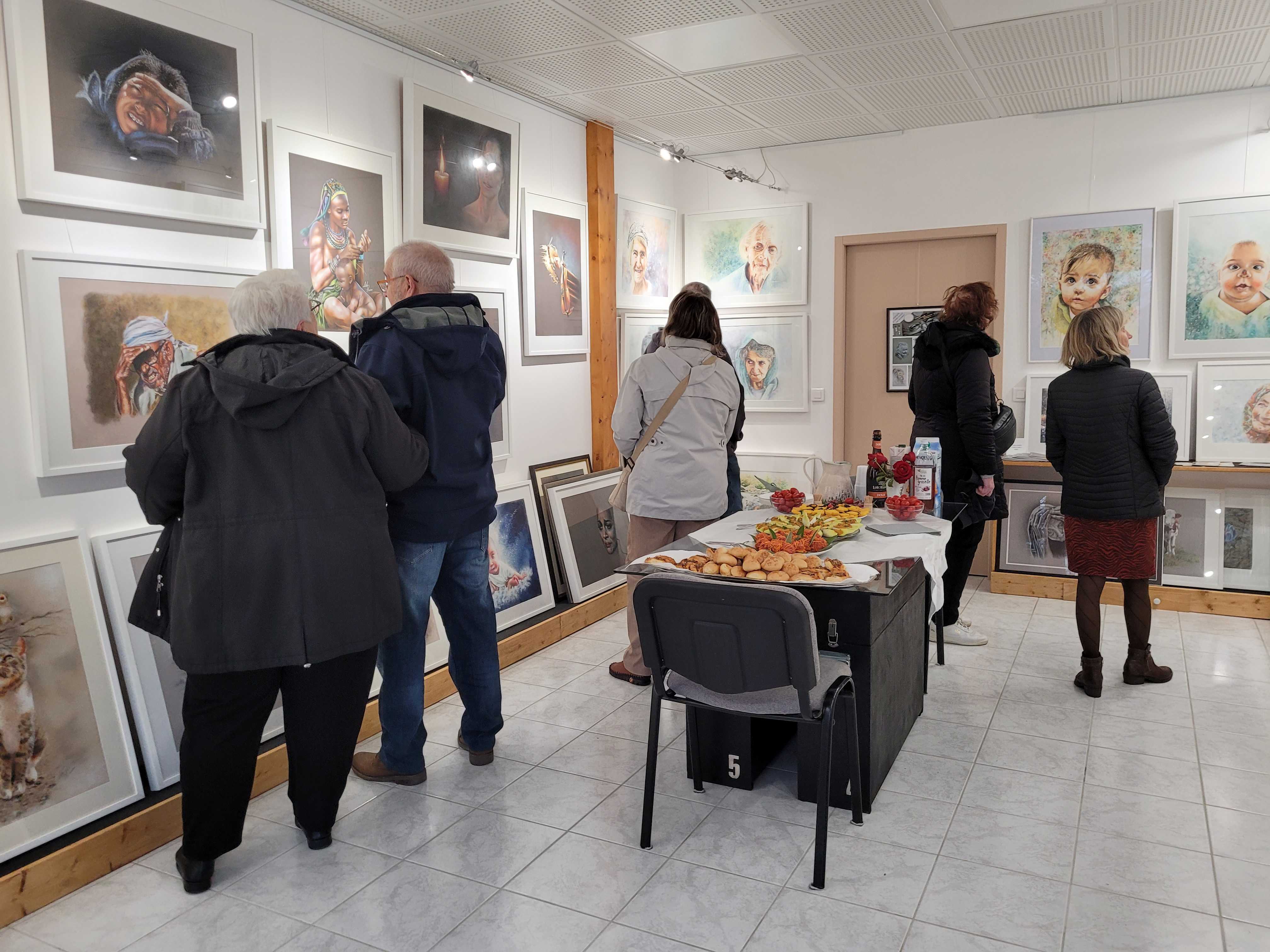 visiteurs expo Portes ouvertes 2025 le vendredi